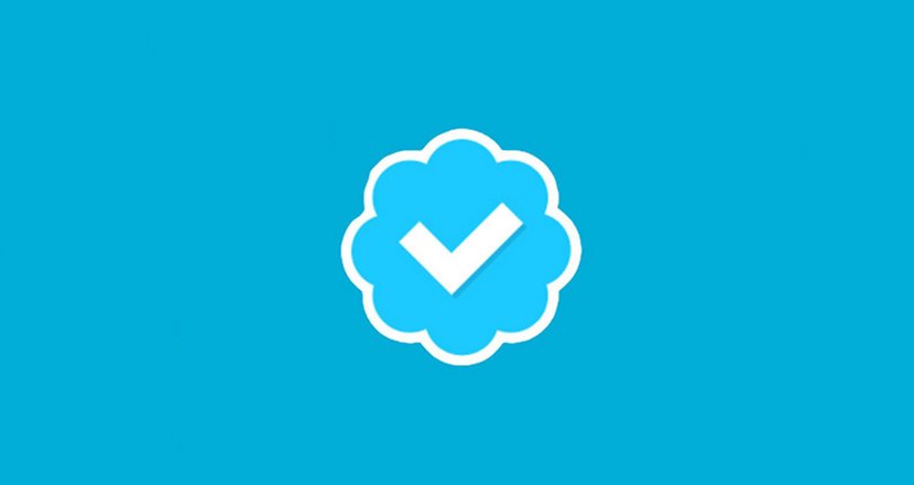 selo de verificação do Twitter